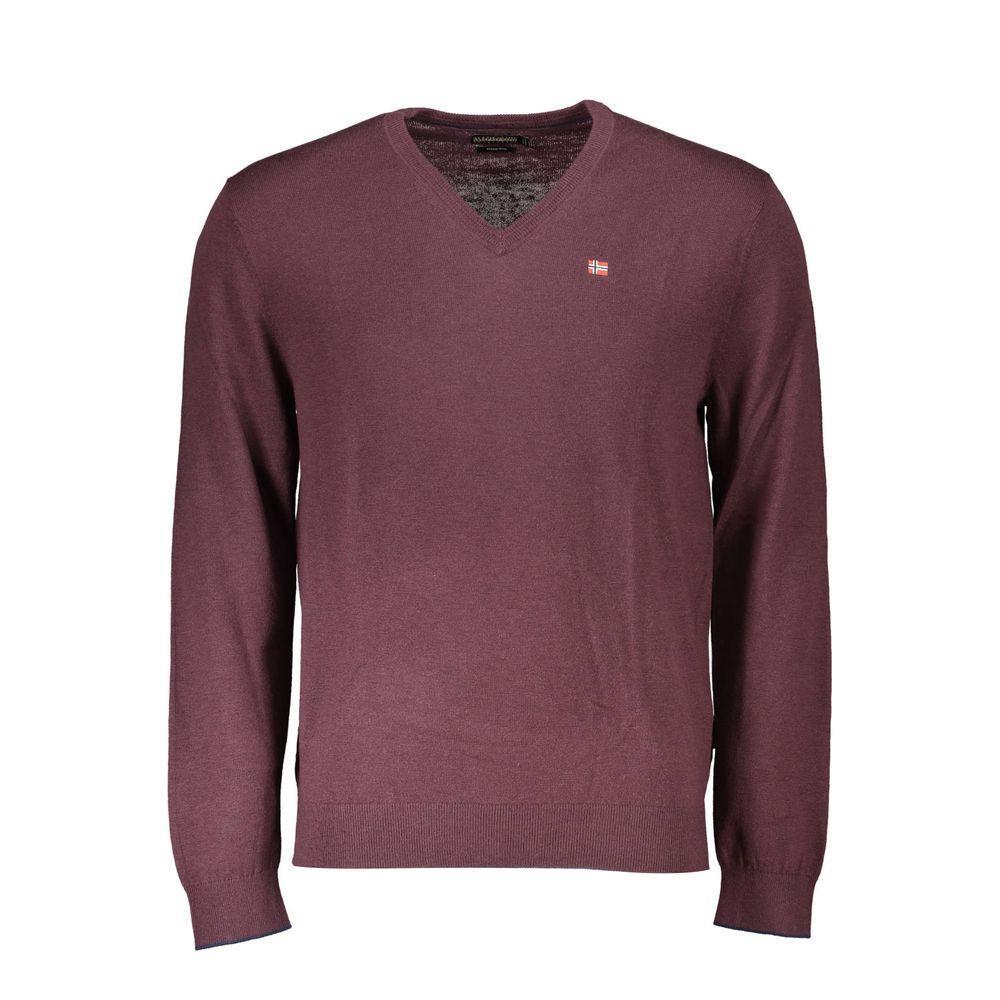 Napapijri Red Wool Sweater