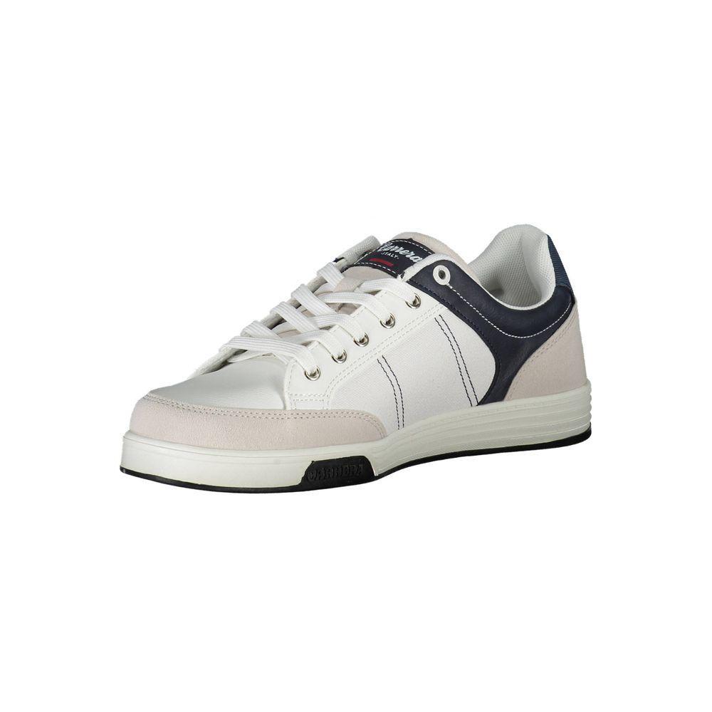 Carrera White Polyester Sneaker CA-21927-EU40/US7