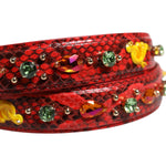 Dolce & Gabbana Multicolor Embellished Handbag Accessory Shoulder Strap