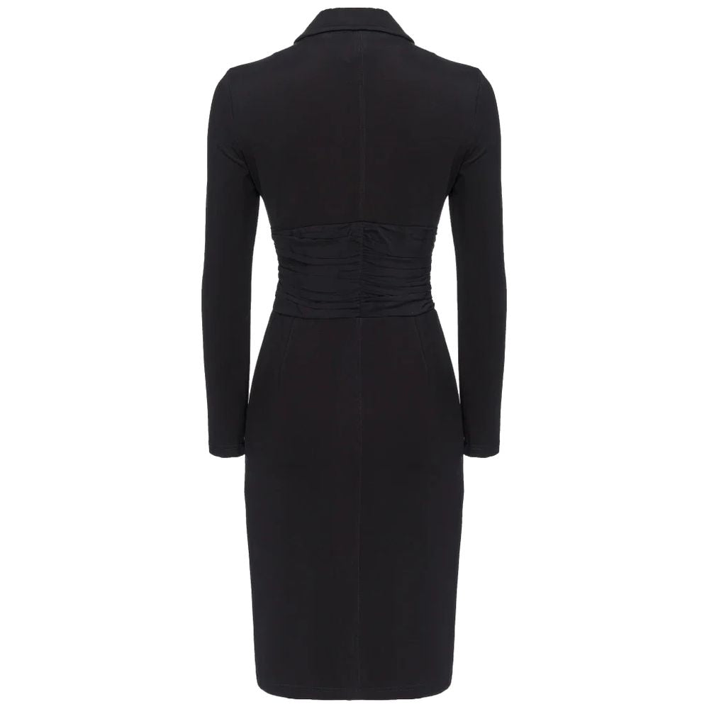 PINKO Black Viscose Dress PI-15745-IT38|XS