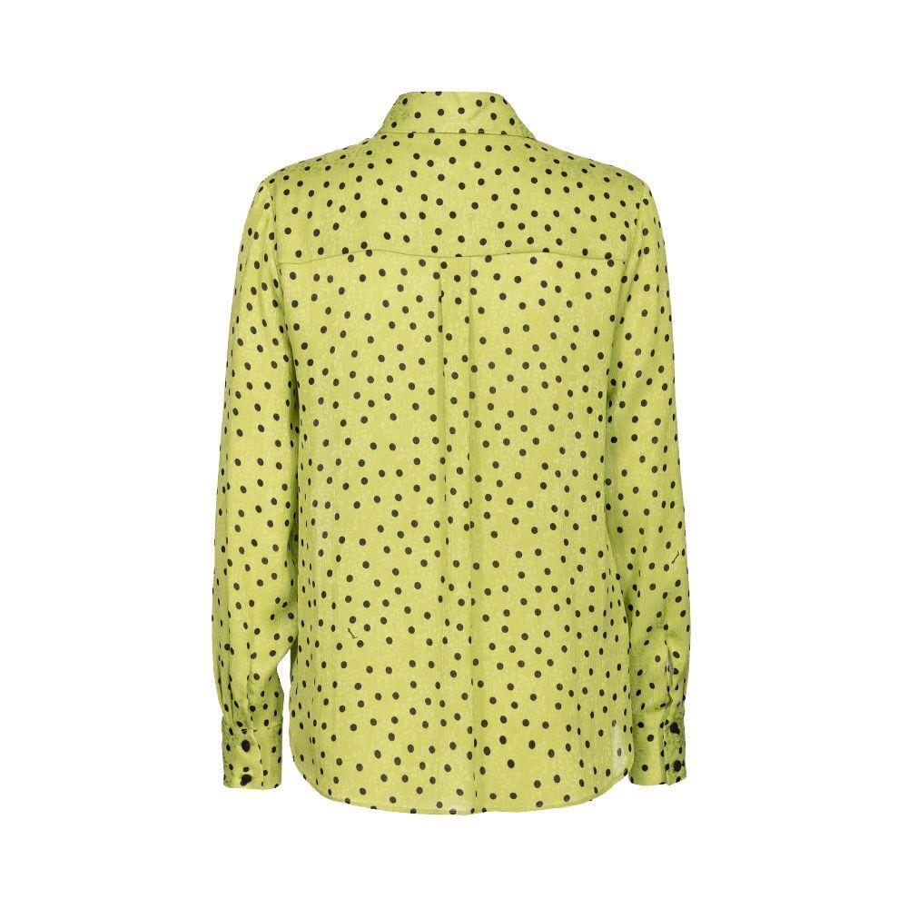 PINKO Green Polyester Shirt PI-15746-IT38|XS