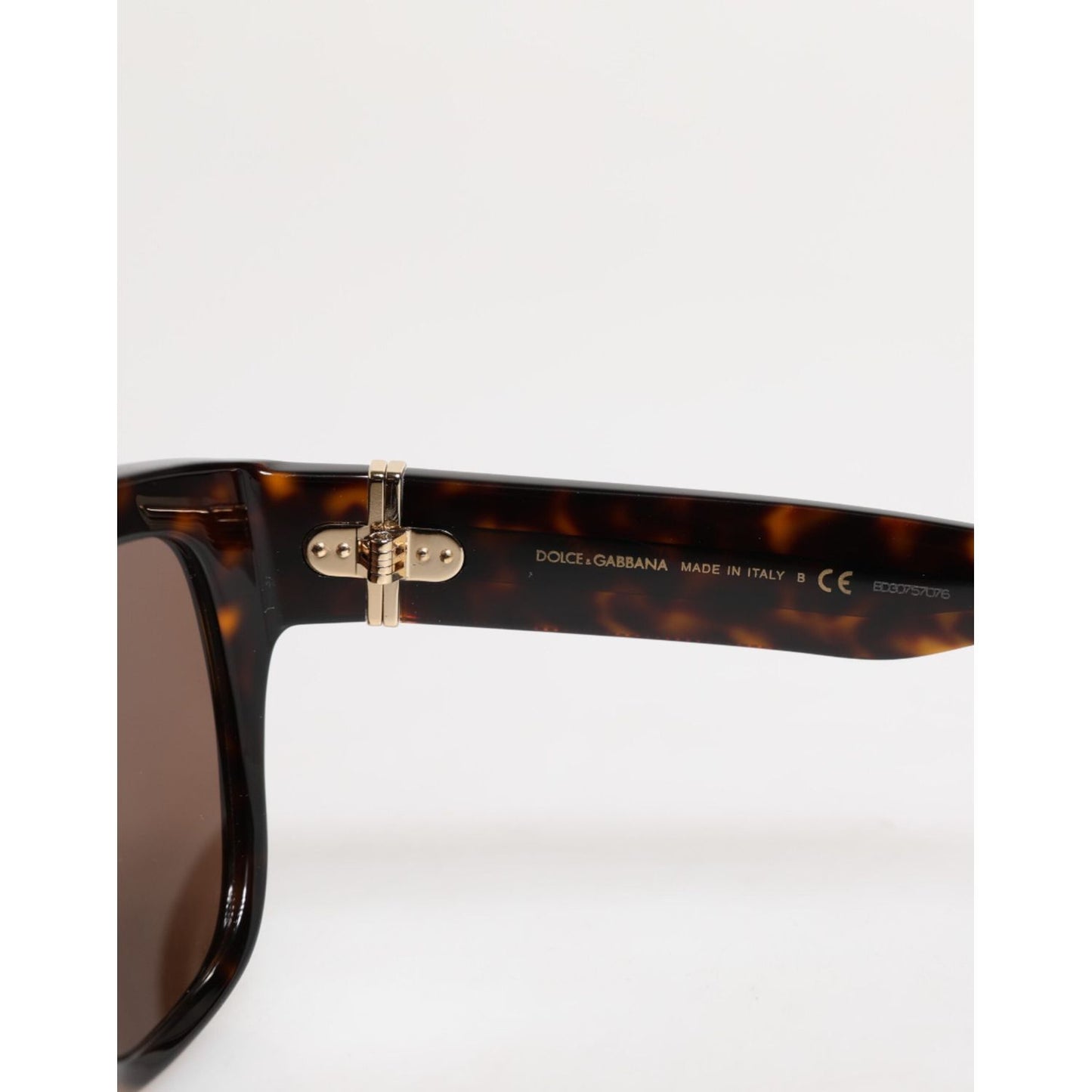 Dolce & Gabbana Dark Brown Havana DG4398F Square Frame Eyewear Sunglasses GLA1369