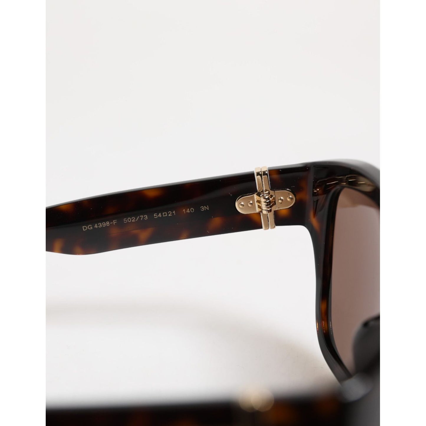 Dolce & Gabbana Dark Brown Havana DG4398F Square Frame Eyewear Sunglasses GLA1369