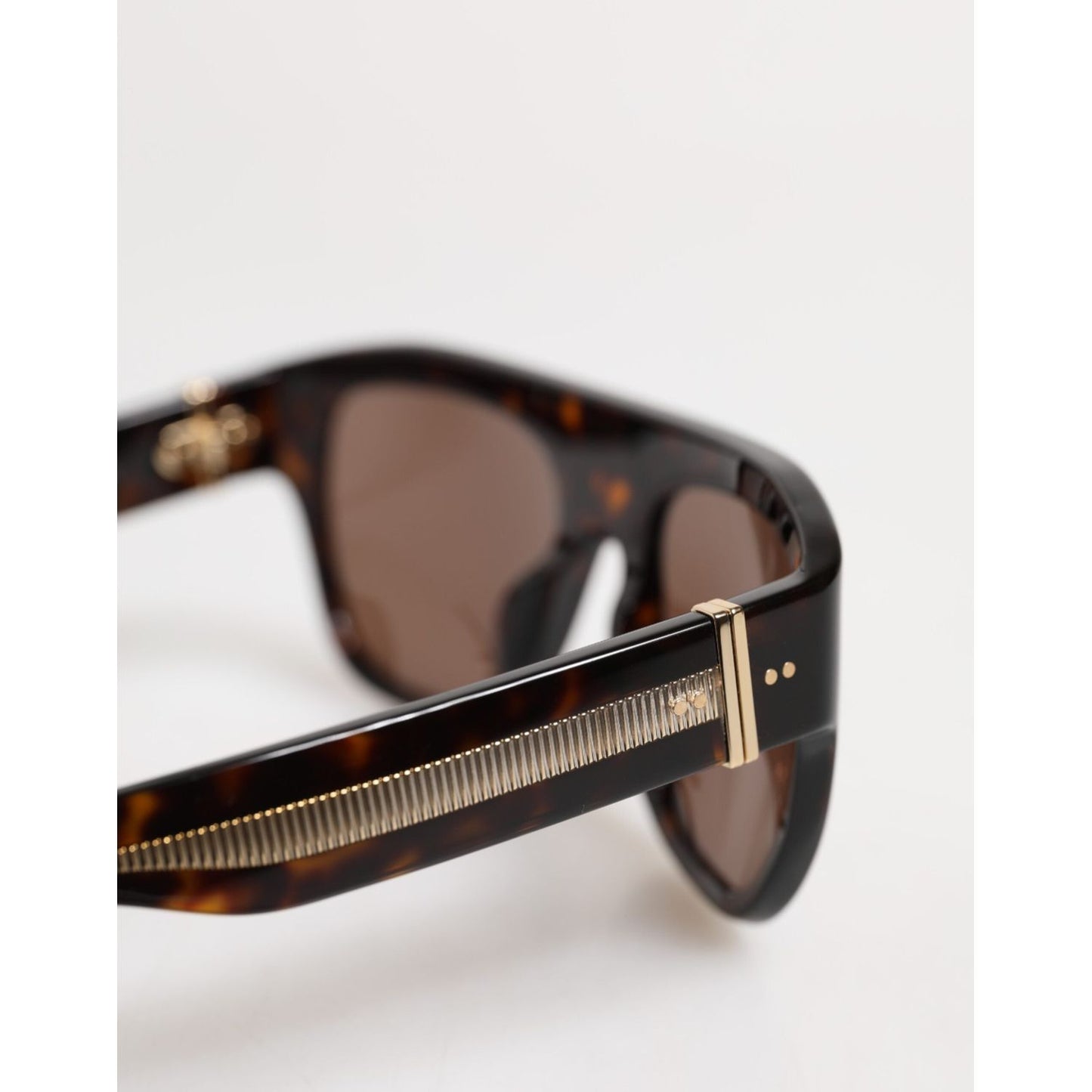 Dolce & Gabbana Dark Brown Havana DG4398F Square Frame Eyewear Sunglasses GLA1369