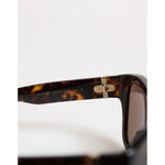 Dolce & Gabbana Dark Brown Havana DG4398F Square Frame Eyewear Sunglasses GLA1375