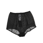 Dolce & Gabbana Black Logo Girdle High Waisted Panty Underwear BIK1511-2