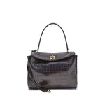 Balenciaga Rodeo Shoulder Bag in crocodile-print leather BA7897792AA5L2221BB