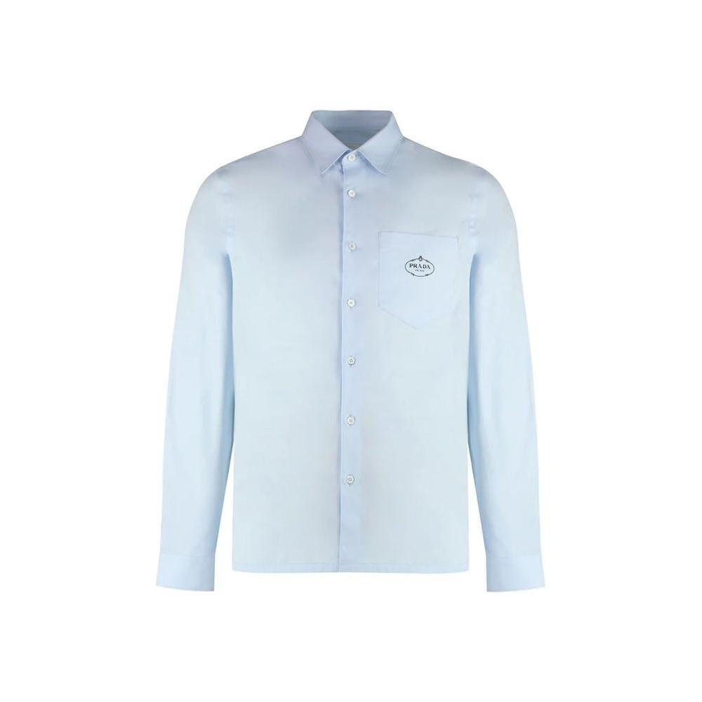 Prada Oxford Cotton Shirt PR-8779525521620-39