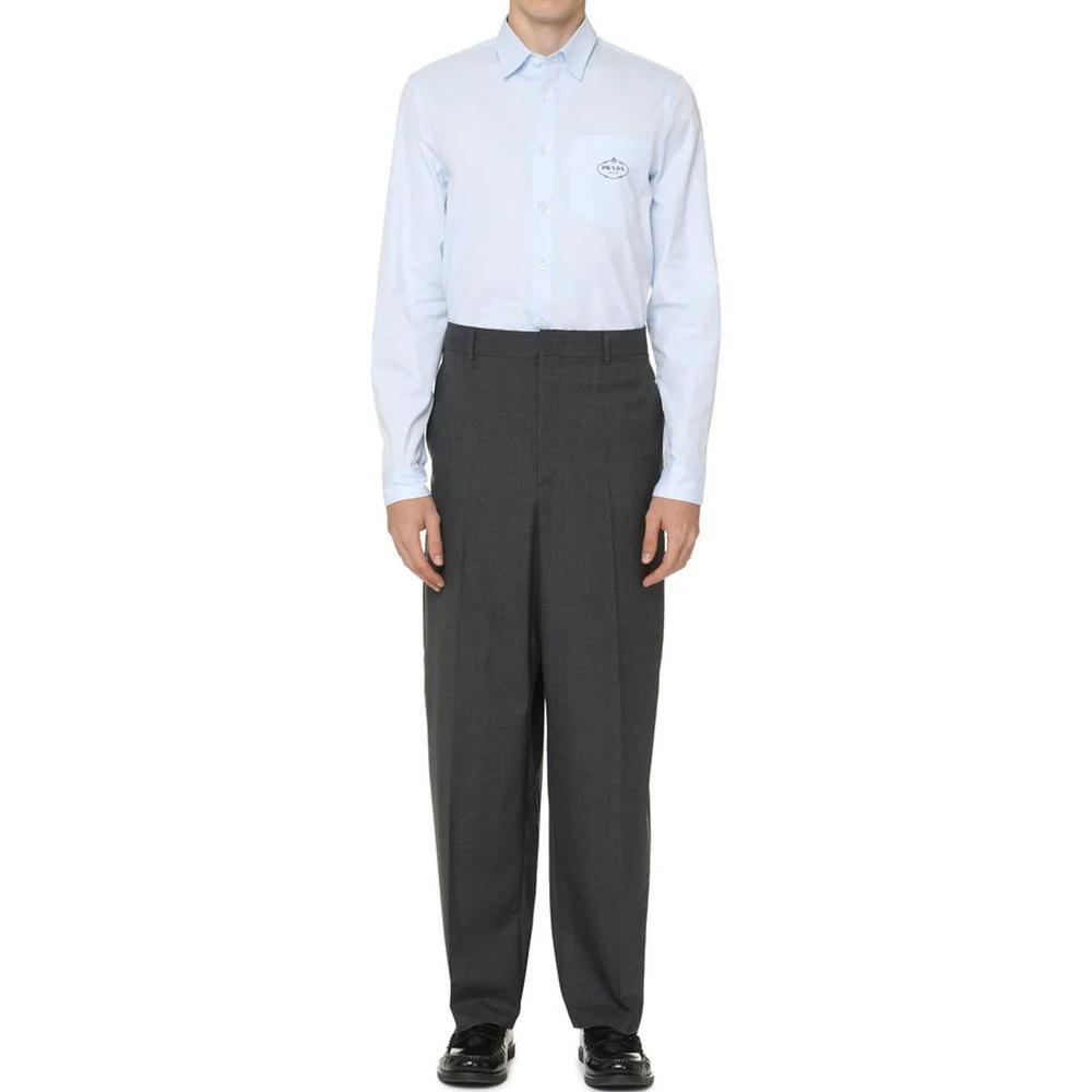 Prada Oxford Cotton Shirt PR-8779525521620-39