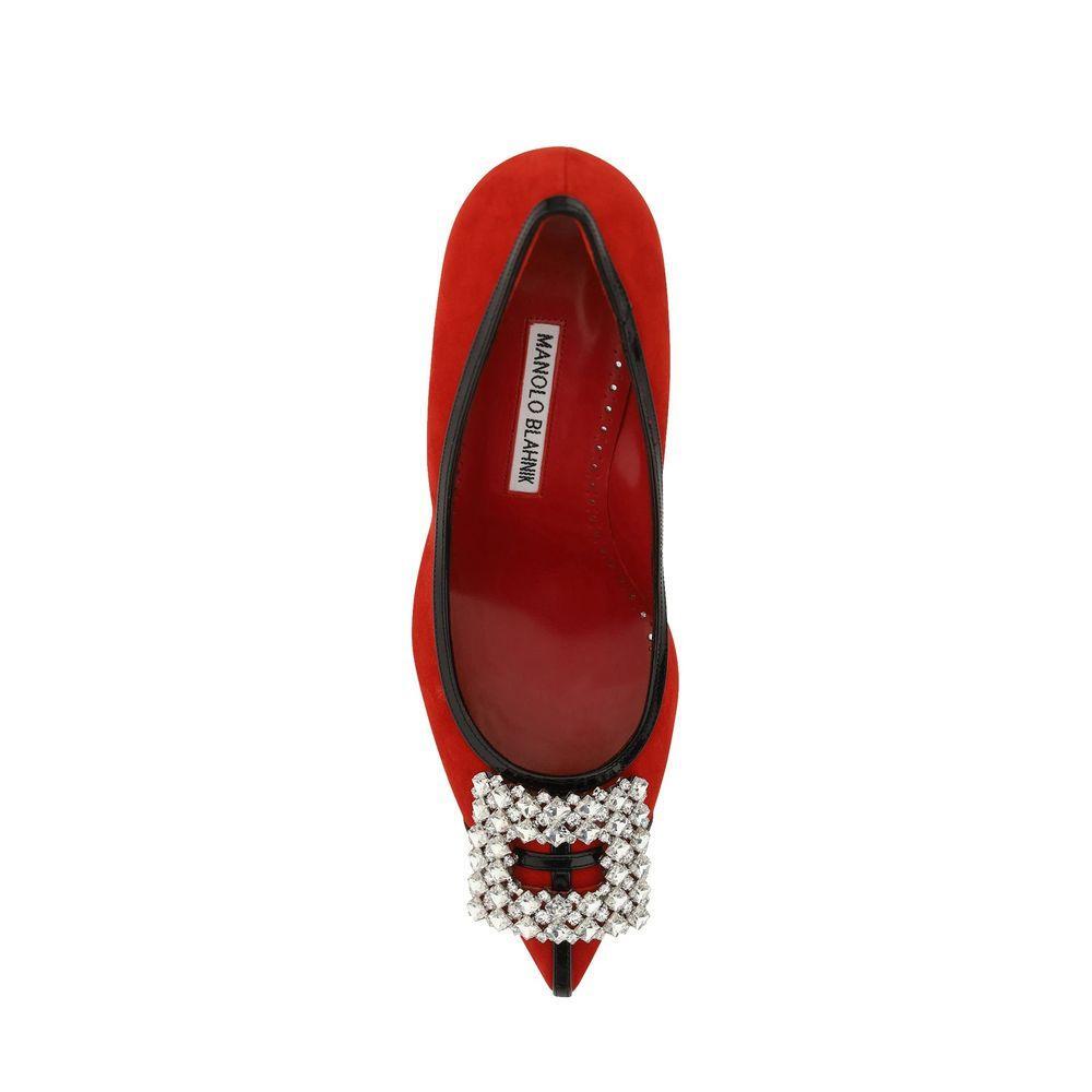 Manolo Blahnik Tuberian 90 Suede Pumps MA-8735517212884-EU36.5/US6.5