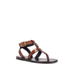 Saint Laurent Hardy Leather Sandals SA-8735563448532-EU35/US5