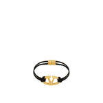 Valentino Garavani V-Logo Cotton Bracelet VA-8735615779028-L