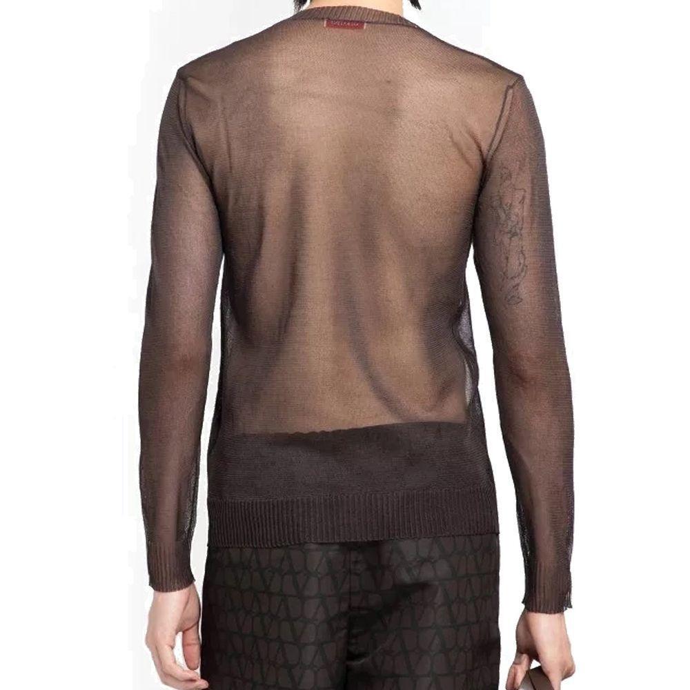 Valentino Semi-Transparent Sweater VA-8735617908948-XL