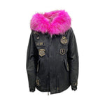AS65 Canvas Embellished Parka Jacket AS-8736243024084-XXS