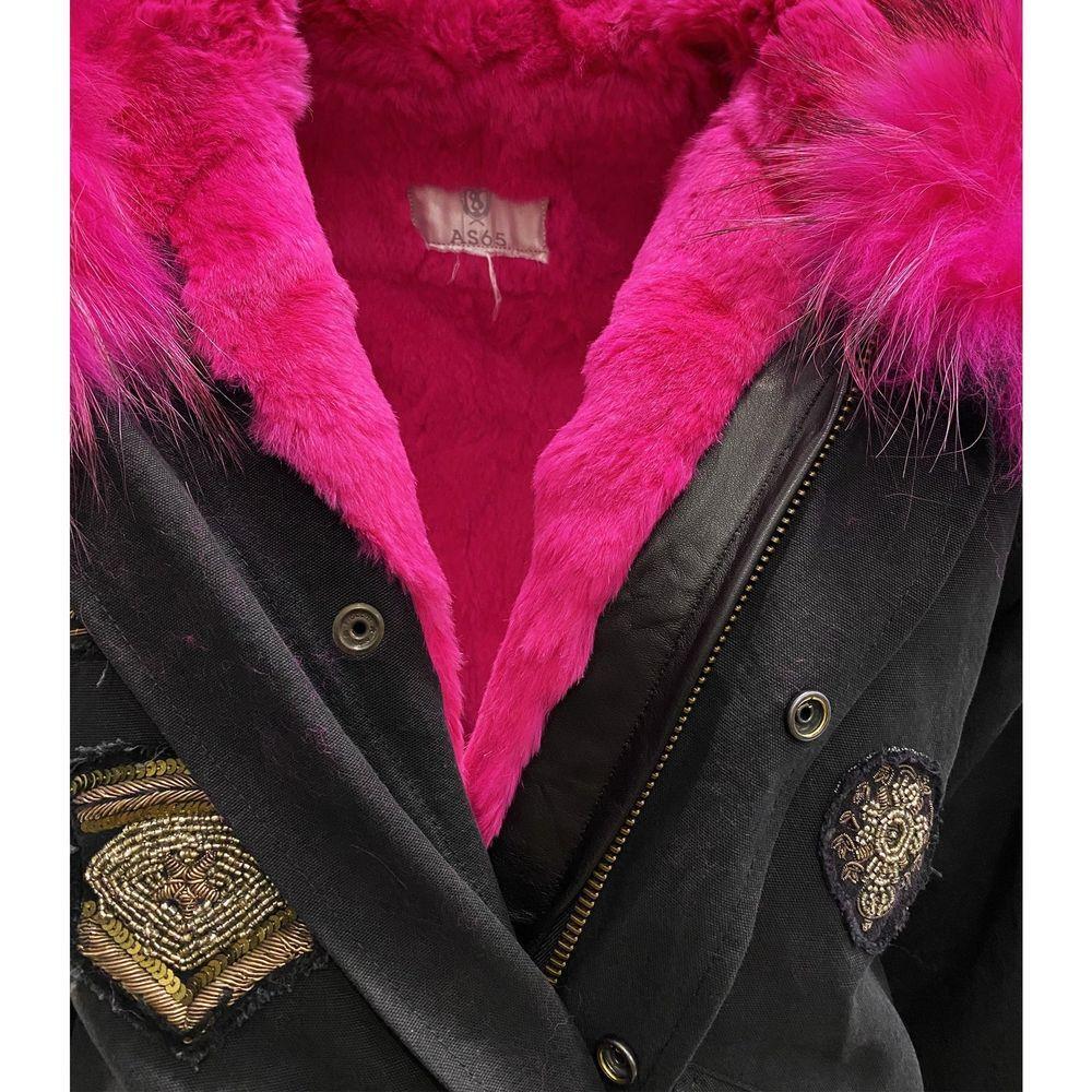 AS65 Canvas Embellished Parka Jacket AS-8736243024084-XXS