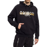 Balmain Logo Hooded Sweatshirt BA-8736271532244-S