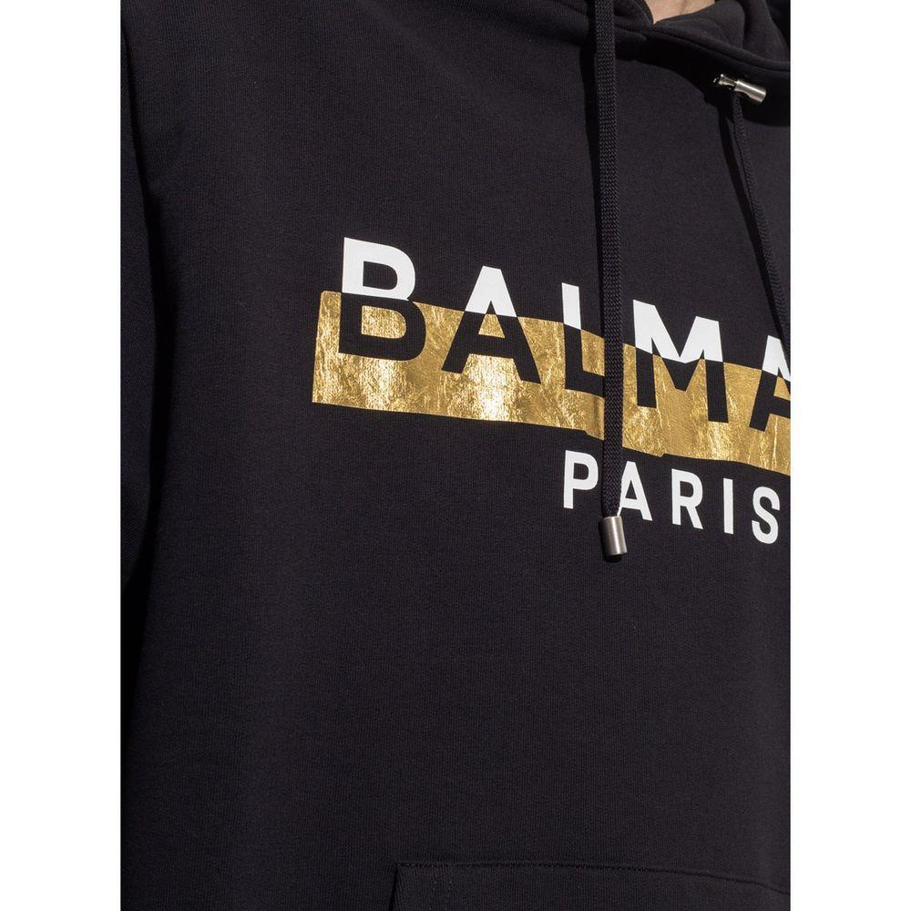 Balmain Logo Hooded Sweatshirt BA-8736271532244-S