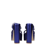 Paris Texas Purple Leather Platforms PA-8547196109065-EU40/US10