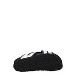Palm Angels White Leather Slippers Sandals PA-8547346743561-EU35/US5