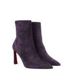 Christian Louboutin Purple Leather Ankle Boots LO-8547413950729-EU36/US6