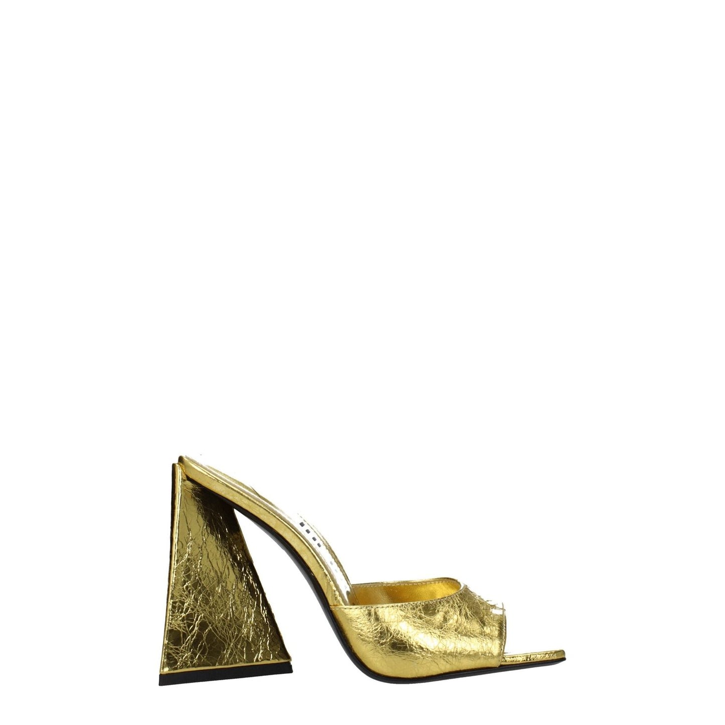 The Attico Gold Leather Platforms TH-8547455697161-EU36/US6