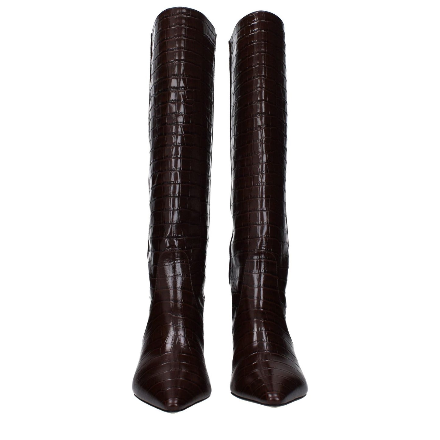 Stuart Weitzman Brown Leather High Heel Boots ST-15063761518857-EU36.5/US6.5