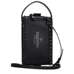 Valentino Garavani Black Leather Clutch Bags VA15068783214857BT