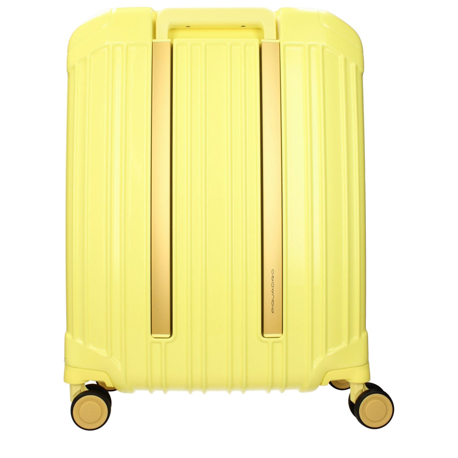 Piquadro Yellow Polycarbonate Luggage And Travel