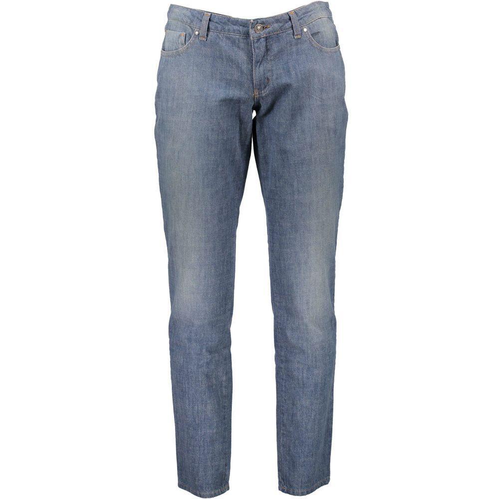 Costume National Blue Cotton Jeans & Pant CO-3751-W29