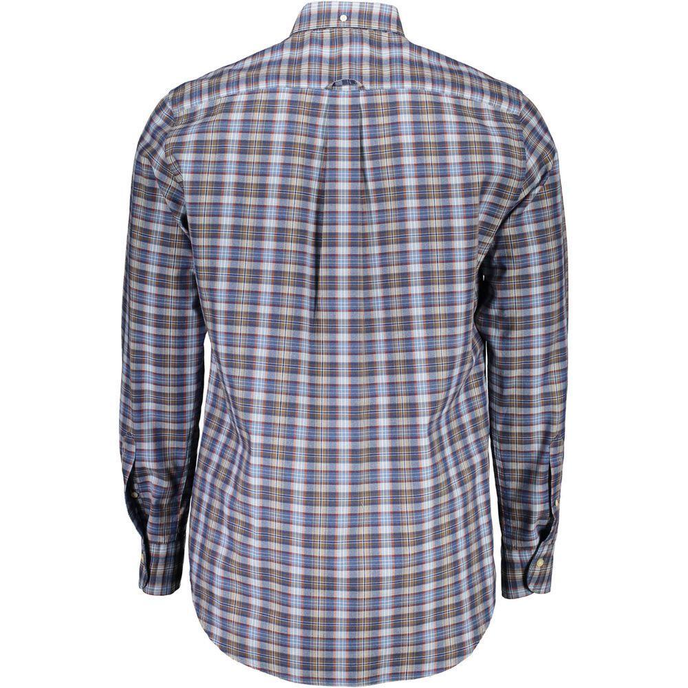 Gant Blue Cotton Shirt GA-4026-S