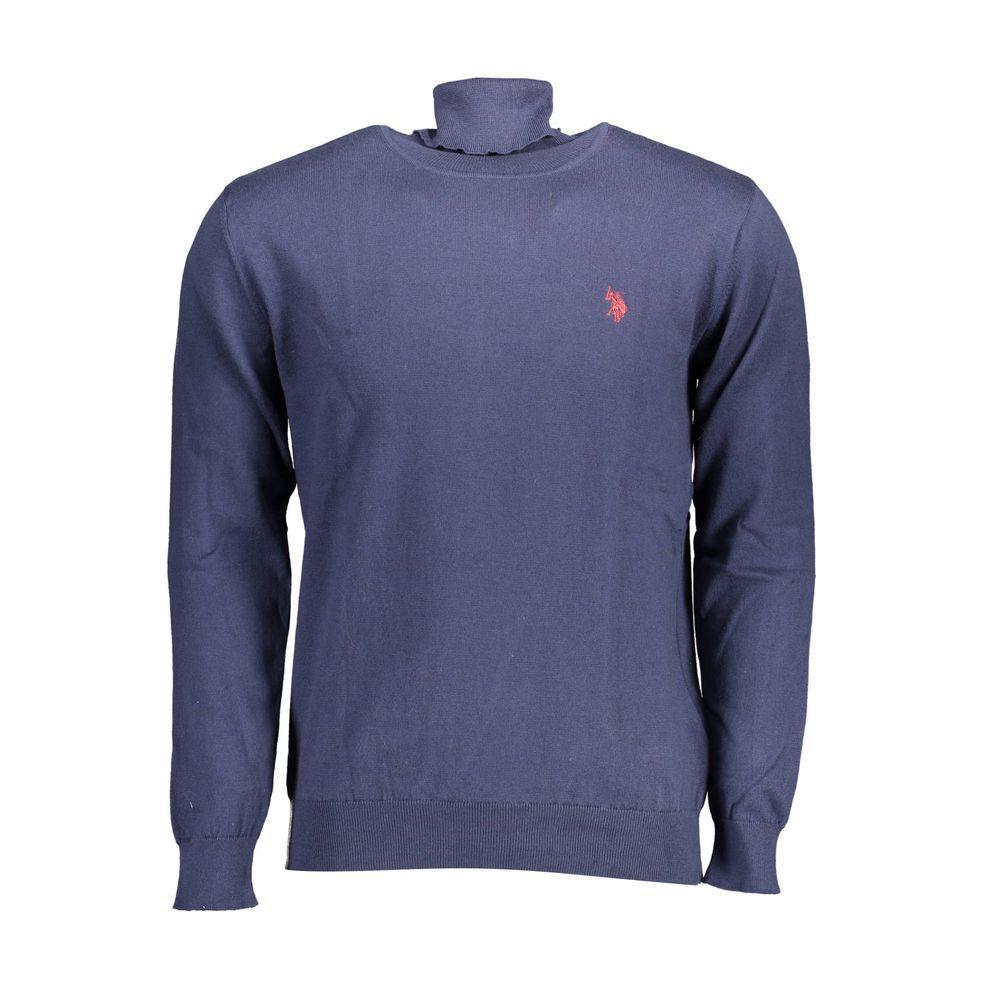 U.S. POLO ASSN. Blue Cotton Sweater US-16903-L