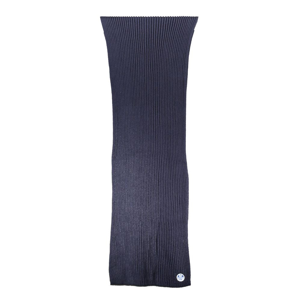 North Sails Blue Cotton Scarf NO-23398