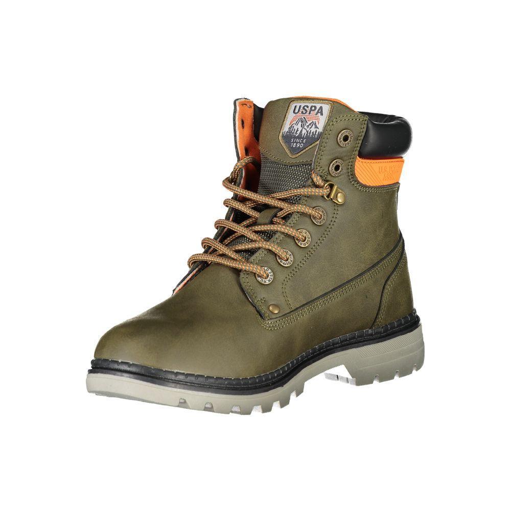 U.S. POLO ASSN. Green Polyester Boot US-23657-EU41/US8
