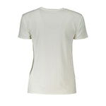 Patrizia Pepe White Elastane Tops & T-Shirt PA-28355-XS
