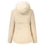 K-WAY Beige Polyester Jackets & Coat KW-34231-S