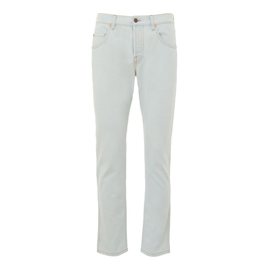 Gucci Blue Cotton Jeans Denim