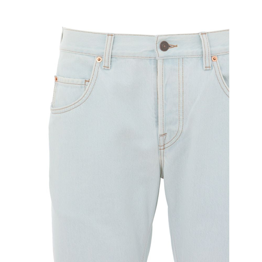 Gucci Blue Cotton Jeans Denim