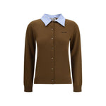 Miu Miu Cashmere Cardigan MI-MMF990SOOO174LF0YVO-IT40 | M