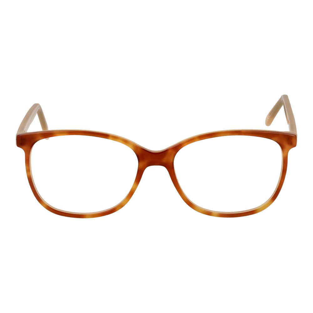Andy Wolf Brown Unisex Glasses Frame full-rim acetate style with demo lenses, ideal for rectangle frame enthusiasts.