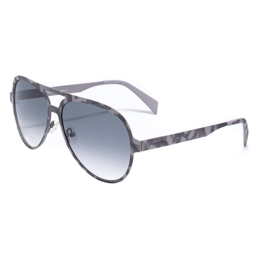 Italia Independent Gray Metal Sunglasses