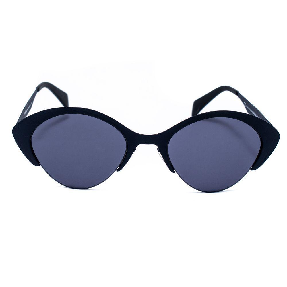 Italia Independent Blue Metal Sunglasses