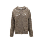 Brunello Cucinelli Perforated wool Cardigan BR-MNA326506COQ76-M