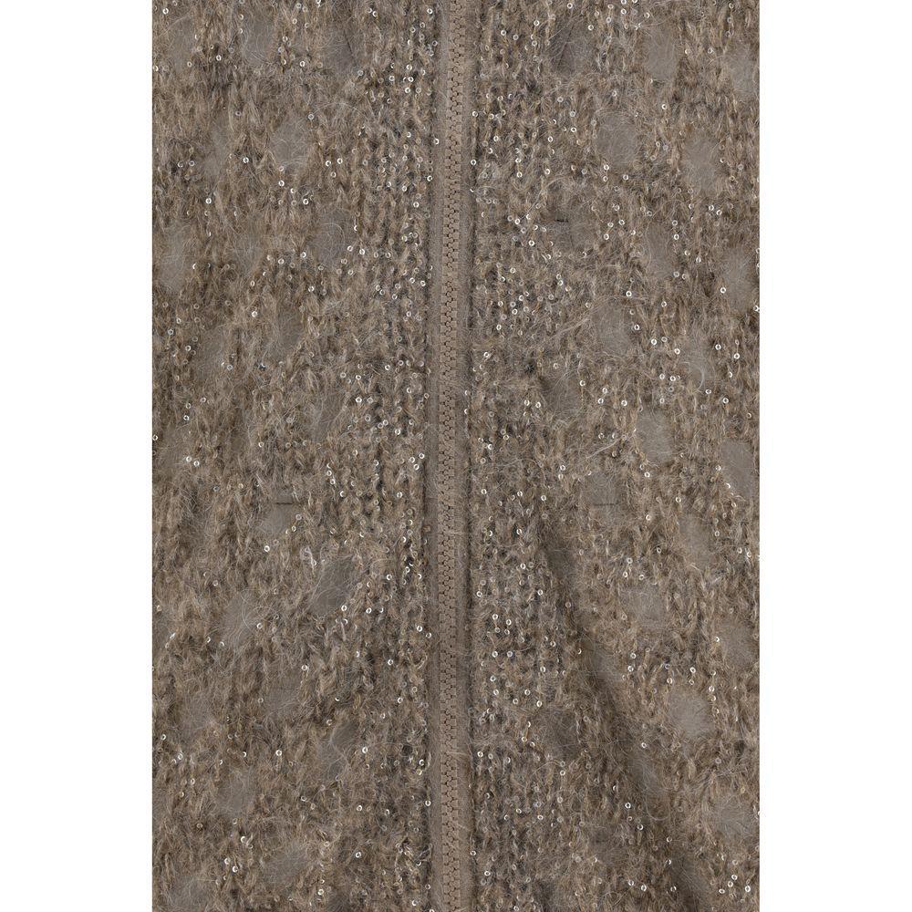 Brunello Cucinelli Perforated wool Cardigan BR-MNA326506COQ76-M