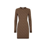 Fendi Cotton FF Dress FE-8776395161812-40