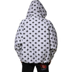 Dolce & Gabbana White DG Monogram Hooded Quilted Jacket JKT41557-48