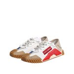 Dolce & Gabbana Multicolor Nylon Low Top NS1 Sneakers Shoes