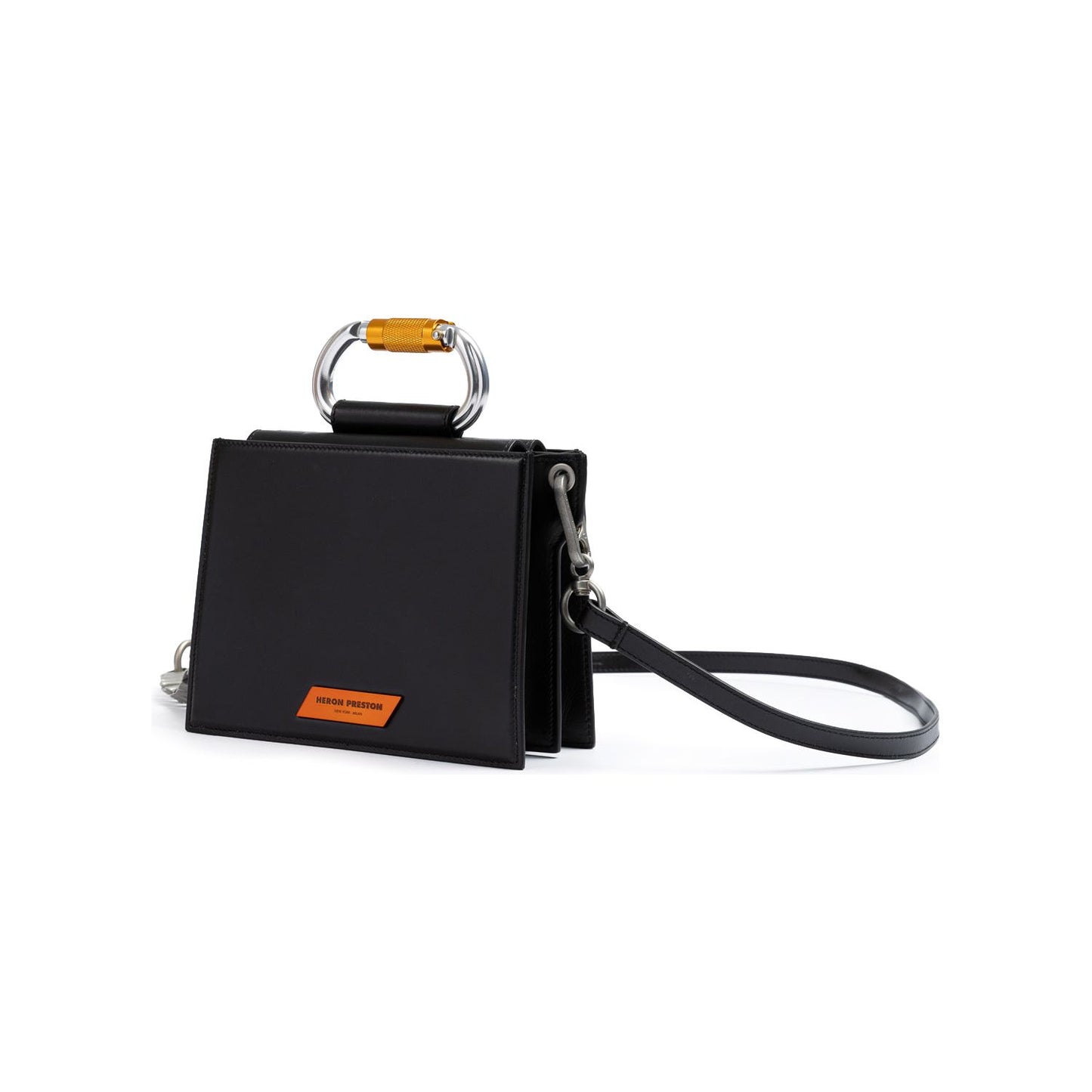 Ambush Black Leather Crossbody Bag HP-250725
