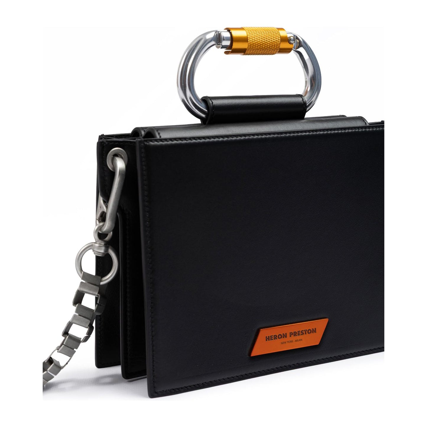 Ambush Black Leather Crossbody Bag HP-250725