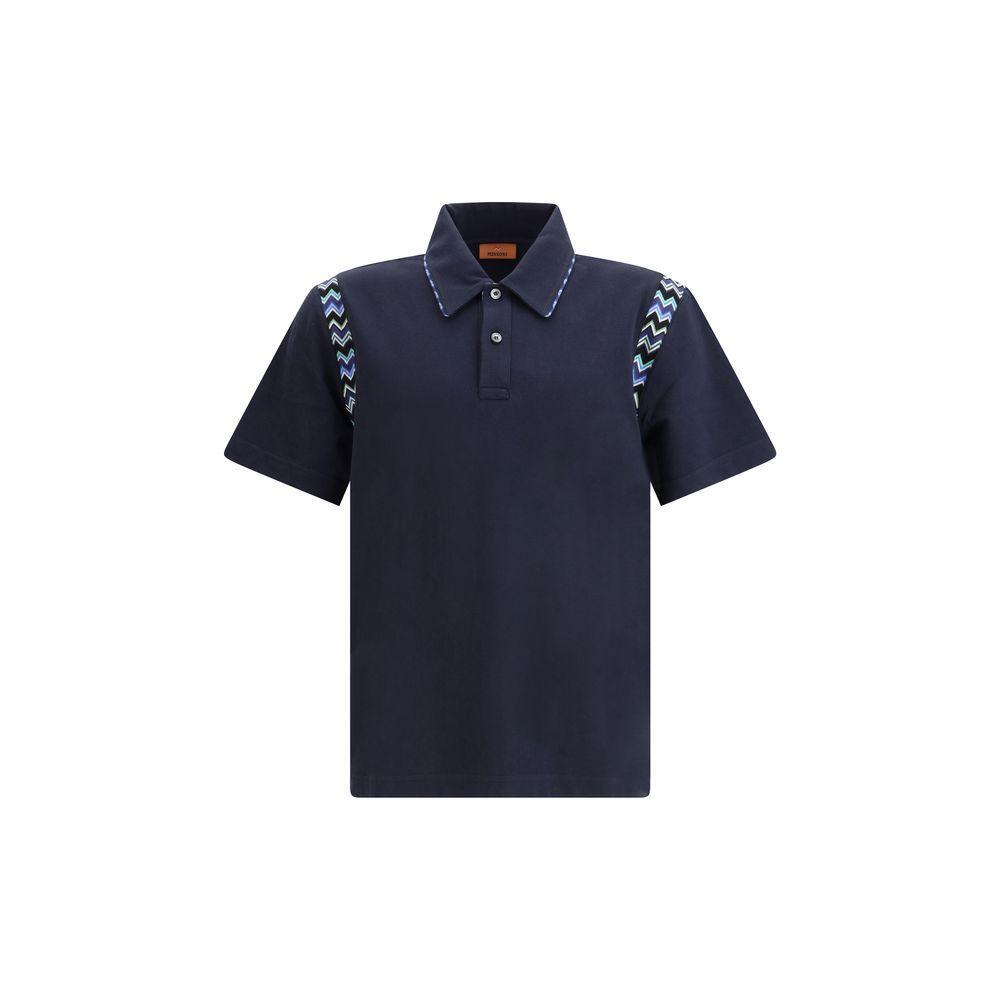 Missoni Polo Shirt with ZigZag details MI-US25S20EBJ00M7S72JV-S