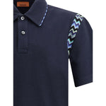 Missoni Polo Shirt with ZigZag details MI-US25S20EBJ00M7S72JV-S